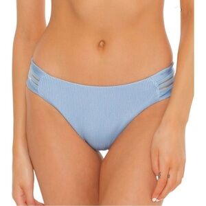 NWT Isabella Rose Maui Ribbed Tab Side Hipster Bikini Bottom